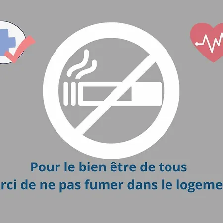 Au Paradis Bleu - Parking Prive - Literie Confortable - Vue Port - A 5 Min アパート *