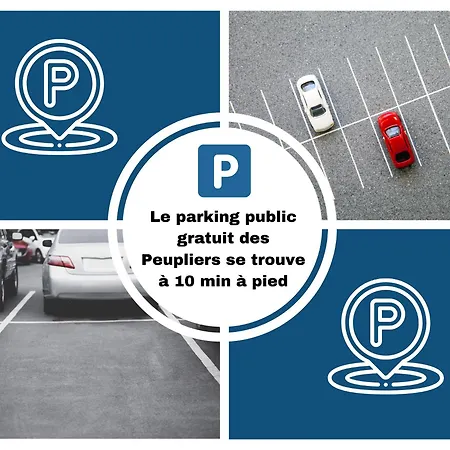Au Paradis Bleu - Parking Prive - Literie Confortable - Vue Port - A 5 Min Apartment La Grande-Motte
