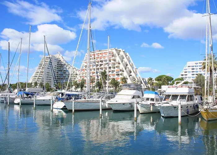 Au Paradis Bleu - Parking Privé - Literie Confortable - Vue Port - à 5 Min Apartamento La Grande-Motte