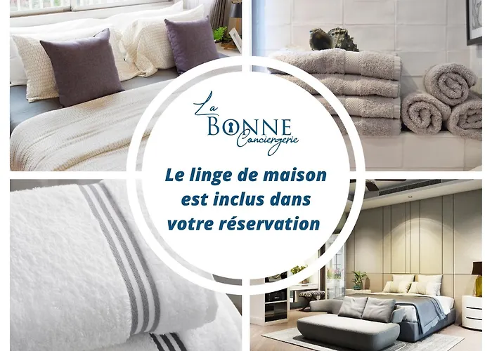 Apartamento Au Paradis Bleu - Parking Privé - Literie Confortable - Vue Port - à 5 Min La Grande-Motte